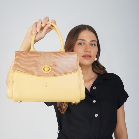Women Yellow Handbag