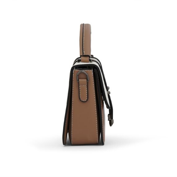 Women Typographic Print Sling Bag with Adjustable Strap