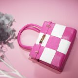 New Trendy Contrast Color Womens Handbags